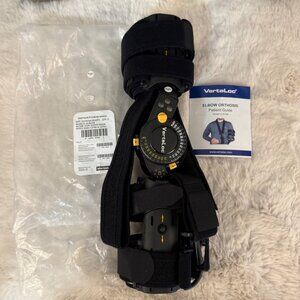 NEW VertaLoc Right Elbow Brace Orthosis Strap Locking Universal Size VL301EB